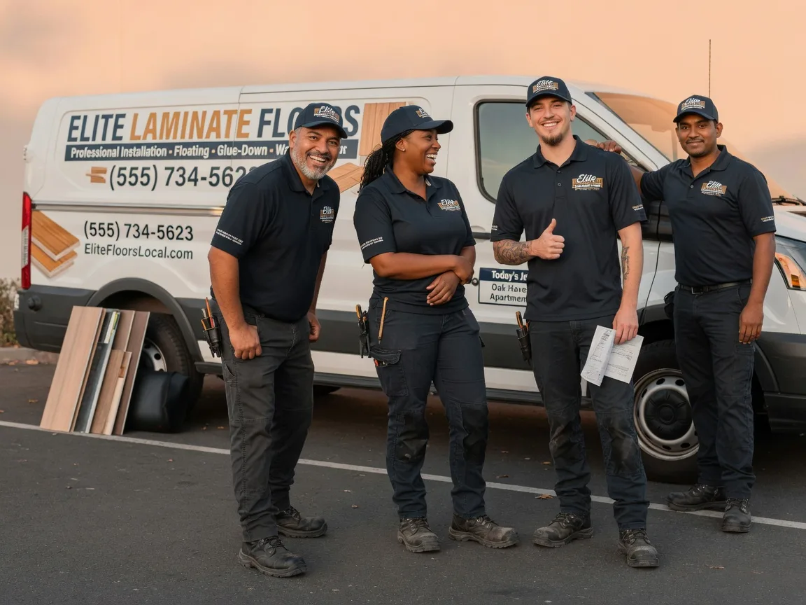 Laminate flooring installation company in Farnhamville, IA